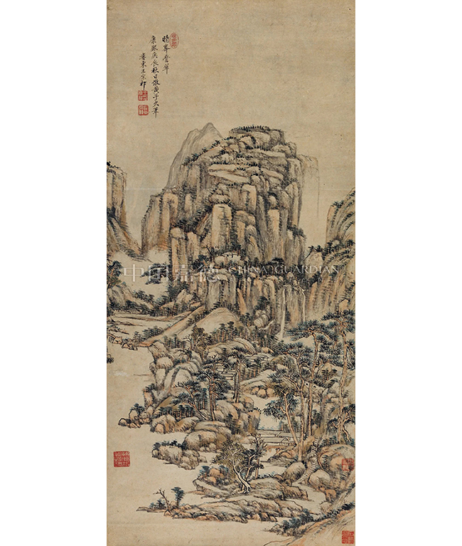 中國(guó)嘉德2019春拍精品導(dǎo)覽 | 應(yīng)是長(zhǎng)歌歌不盡，畫中詩(shī)見(jiàn)右丞才——王原祁《晴峰疊翠圖》賞析