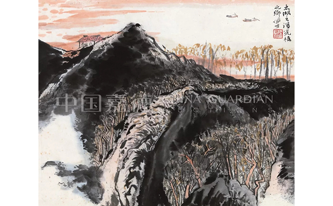 中國嘉德2019春拍精品導(dǎo)覽 | 氤氳沉郁，氣象萬千——陸儼少致劉旦宅《山水冊》
