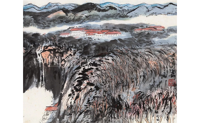 中國嘉德2019春拍精品導(dǎo)覽 | 氤氳沉郁，氣象萬千——陸儼少致劉旦宅《山水冊》