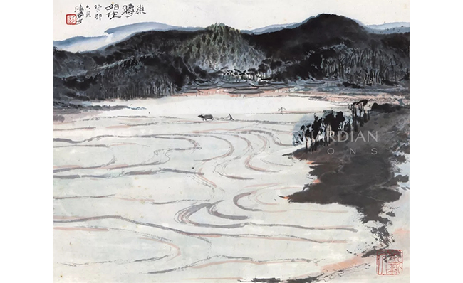 中國嘉德2019春拍精品導(dǎo)覽 | 氤氳沉郁，氣象萬千——陸儼少致劉旦宅《山水冊》