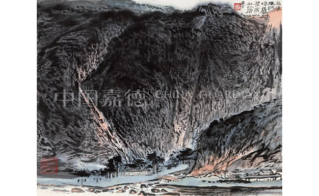 中國嘉德2019春拍精品導(dǎo)覽 | 氤氳沉郁，氣象萬千——陸儼少致劉旦宅《山水冊》