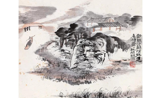 中國嘉德2019春拍精品導(dǎo)覽 | 氤氳沉郁，氣象萬千——陸儼少致劉旦宅《山水冊》