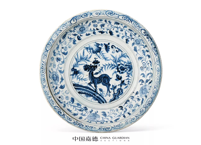 中國嘉德2019春拍精品導(dǎo)覽 | 幽藍(lán)大元——兩件博物館級重要元青花瓷器亮相嘉德