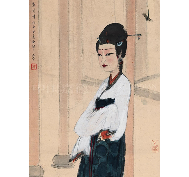 中國(guó)嘉德2019秋拍 | 新妝春光——傅抱石《春詞詩意》讀記