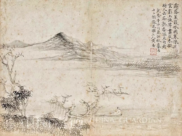 中國嘉德2019秋拍精品導(dǎo)覽 | 春山到秋山，一抹淡如煙——讀黃易仿古山水冊