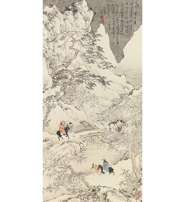 中國嘉德2019秋拍 | 讀書之樂四時有 江山為助筆縱橫——溥儒《四時山水》