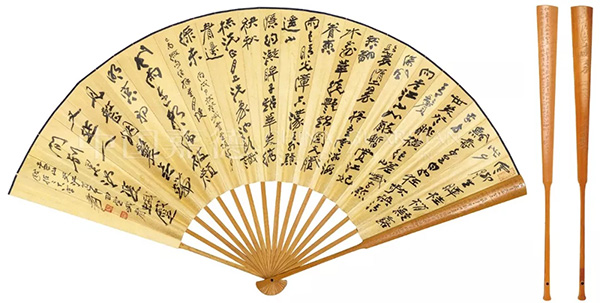 中國(guó)嘉德2019秋拍 | 峨眉待月，羅浮入夢(mèng)——張大千泥金青綠巨扇