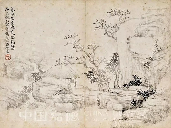 中國嘉德2019秋拍精品導(dǎo)覽 | 春山到秋山，一抹淡如煙——讀黃易仿古山水冊