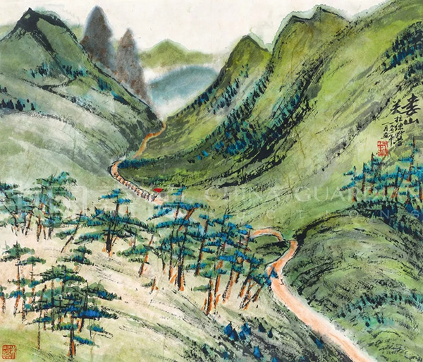 中國嘉德2019秋拍 | 瑰麗多姿現(xiàn)天機：朱屺瞻的山水新天地