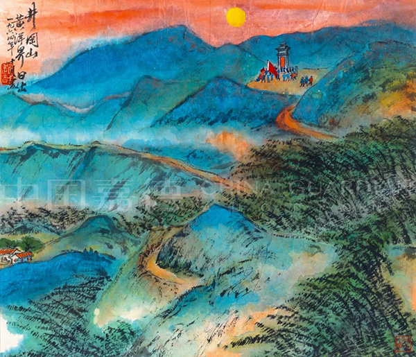 中國嘉德2019秋拍 | 瑰麗多姿現(xiàn)天機：朱屺瞻的山水新天地