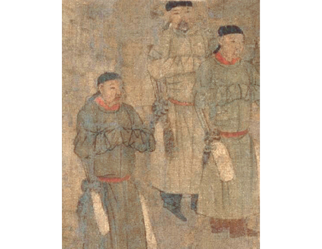 嘉德通訊129期·拍場(chǎng)擷珍 從服飾比較與分析 重讀古代繪畫《石勒聽講圖》