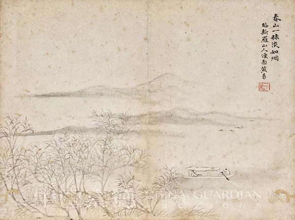 中國嘉德2019秋拍精品導(dǎo)覽 | 春山到秋山，一抹淡如煙——讀黃易仿古山水冊
