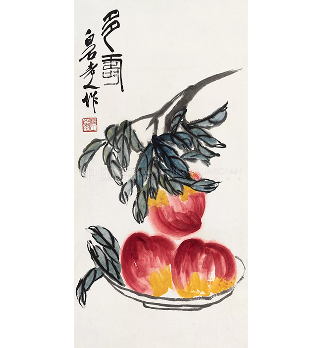 中國(guó)嘉德2019秋拍 | 畫(huà)壇獨(dú)步 歲歲平安——齊白石《花果四屏》