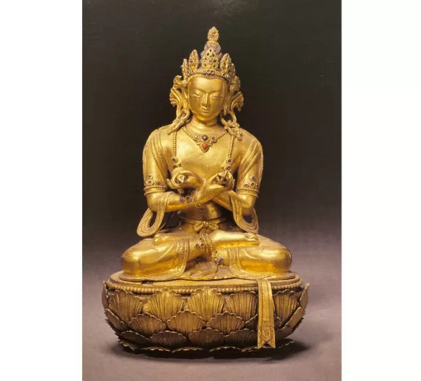 中國(guó)嘉德2019秋拍 |  恢宏巨制震撼現(xiàn)世-清康熙御制銅鎏金釋迦牟尼佛