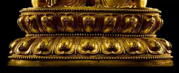 中國(guó)嘉德2019秋拍 |  恢宏巨制震撼現(xiàn)世-清康熙御制銅鎏金釋迦牟尼佛