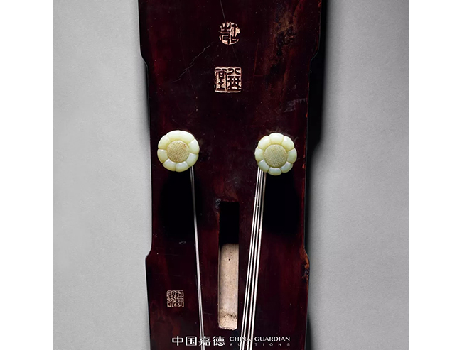 中國嘉德2019秋拍 |  赤城寶琴青角音——?jiǎng)⒕吧叵壬f藏元朱致遠(yuǎn)琴