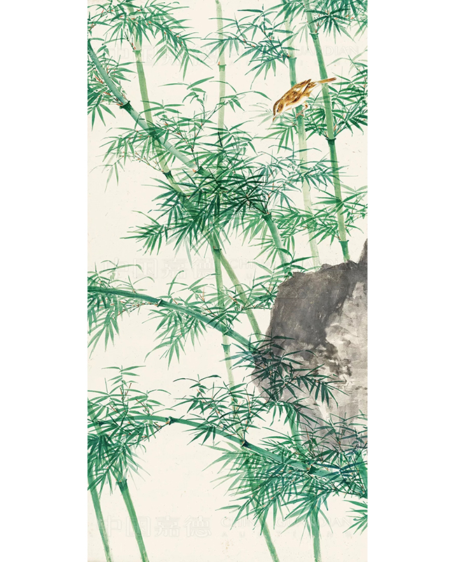 中國(guó)嘉德2019秋拍 |  琴瑟和鳴 趙管風(fēng)流——謝稚柳、陳佩秋《竹禽圖》