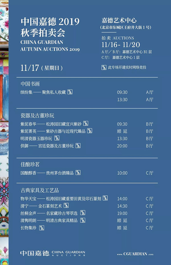 中國(guó)嘉德2019秋拍 | 供御—宮廷彩瓷集萃