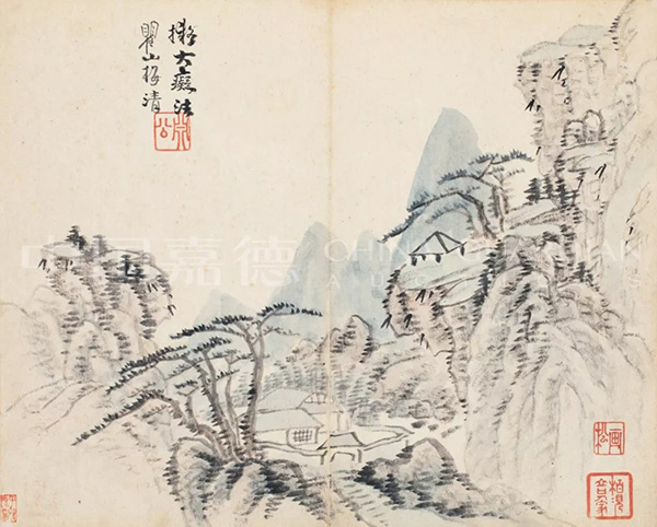 中國嘉德2019秋拍 |  大觀古書畫夜場之十七世紀“黃山畫派”專題