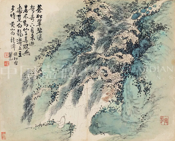 中國嘉德2019秋拍 |  大觀古書畫夜場之十七世紀“黃山畫派”專題