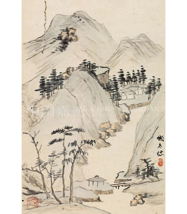 中國嘉德2019秋拍 |  大觀古書畫夜場之十七世紀“黃山畫派”專題