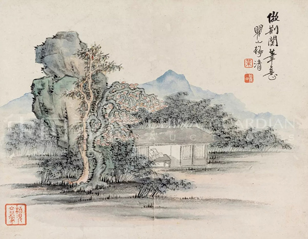中國嘉德2019秋拍 |  大觀古書畫夜場之十七世紀“黃山畫派”專題