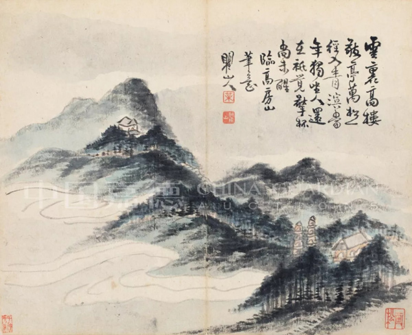 中國嘉德2019秋拍 |  大觀古書畫夜場之十七世紀“黃山畫派”專題