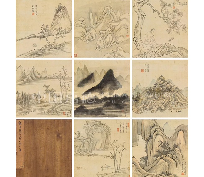 中國嘉德2019秋拍 |  大觀古書畫夜場之十七世紀“黃山畫派”專題