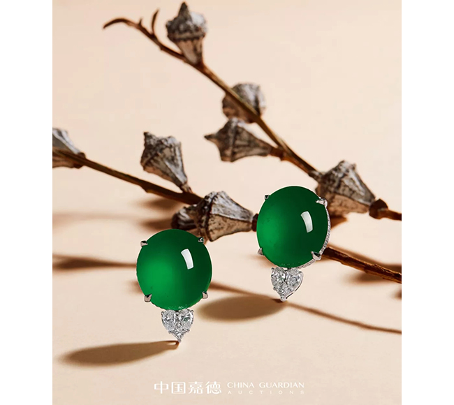 中國(guó)嘉德2019秋拍 |  以玉比德，珠寶專場(chǎng)精品翡翠賞析