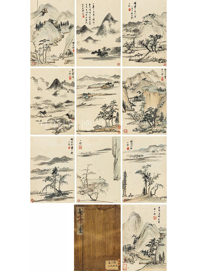 中國嘉德2019秋拍 |  大觀古書畫夜場之十七世紀“黃山畫派”專題
