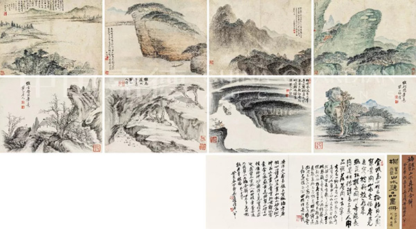 中國嘉德2019秋拍 |  大觀古書畫夜場之十七世紀“黃山畫派”專題