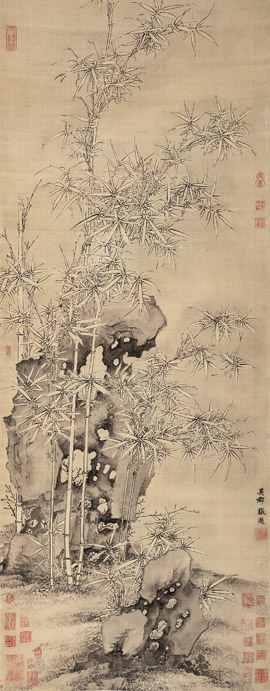 張遜 竹石圖 759萬元成交.jpg