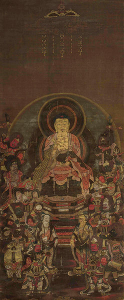 嘉德通訊116期·拍場(chǎng)擷珍 瑰麗多彩的佛教繪畫(huà)