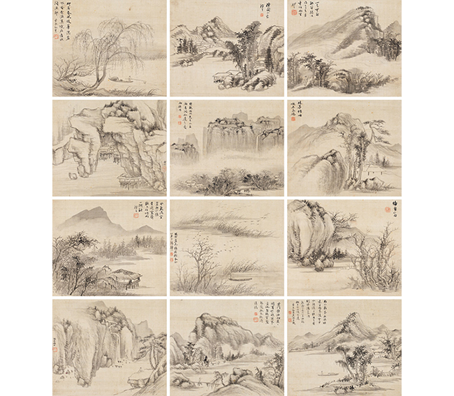 嘉德通訊125期· 拍場(chǎng)擷珍 悠然閑散 清奇絕俗 清風(fēng)明月居藏“西泠八家”畫(huà)作