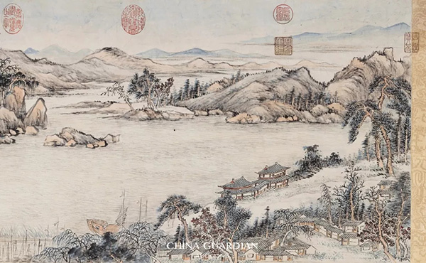 中國嘉德2018秋拍精品導(dǎo)覽 | 詞臣筆墨，名士情懷——錢維城畫《富春秋色卷》賞析