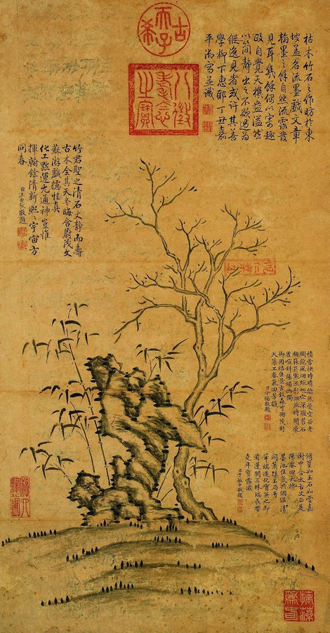 【嘉德春拍】偶以寄趣，天機(jī)盎溢——乾隆《瓶荷盆菊?qǐng)D》探究