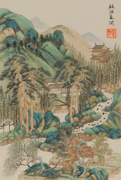 中國(guó)嘉德2018春拍精品導(dǎo)覽 | 潤(rùn)聚金碧氣，清無(wú)沙土痕 ——吳大澂《山水》《花卉》冊(cè)