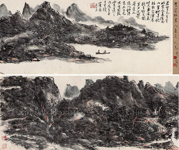 中國(guó)嘉德2019春拍精品導(dǎo)覽 | 蒼潤(rùn)渾厚 如行夜山——黃賓虹致張君實(shí)《宋人畫意圖》卷